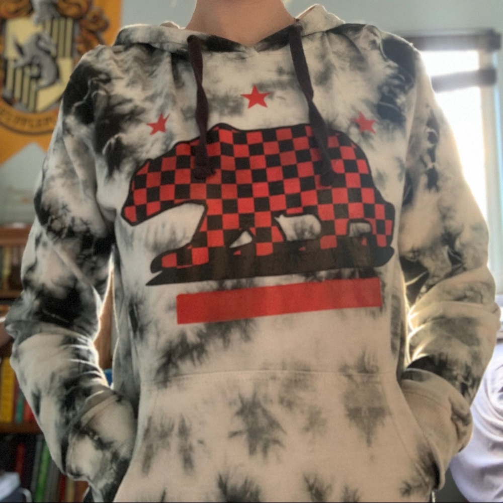 California bear hoodie